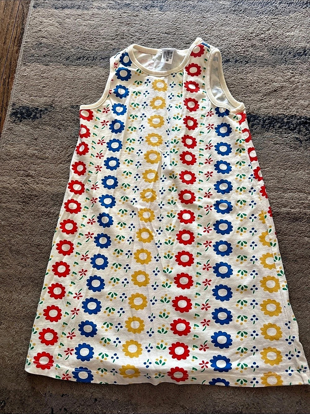 Hanna Andersson Floral Cotton Dress Size 8